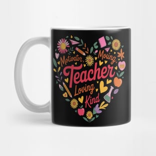 Floral Teacher Appreciation Mug
